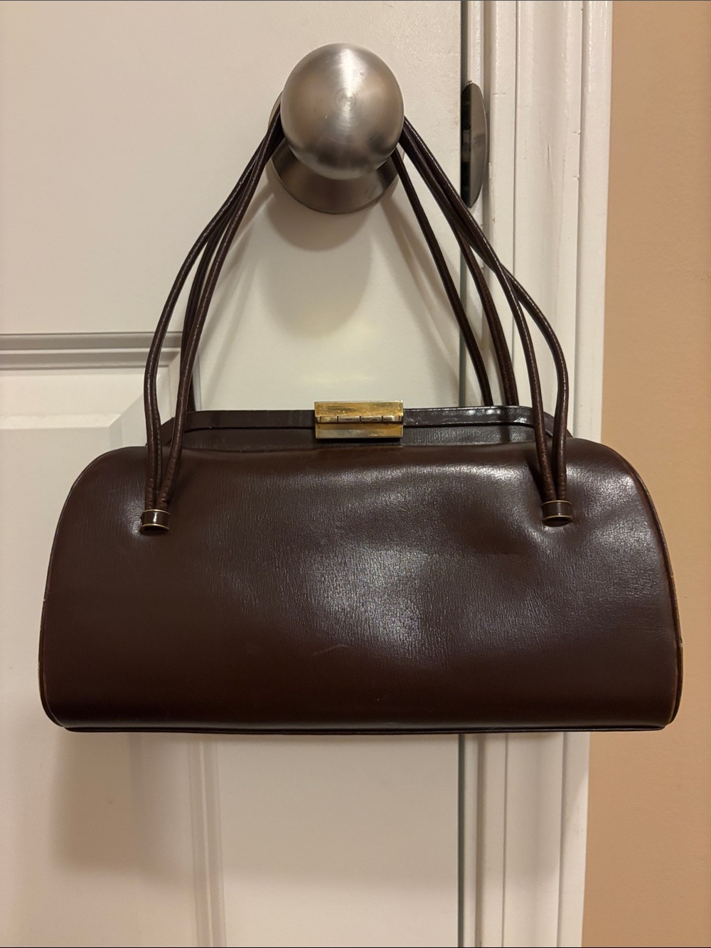 Dofan - Made in France Vintage Brown Handbag